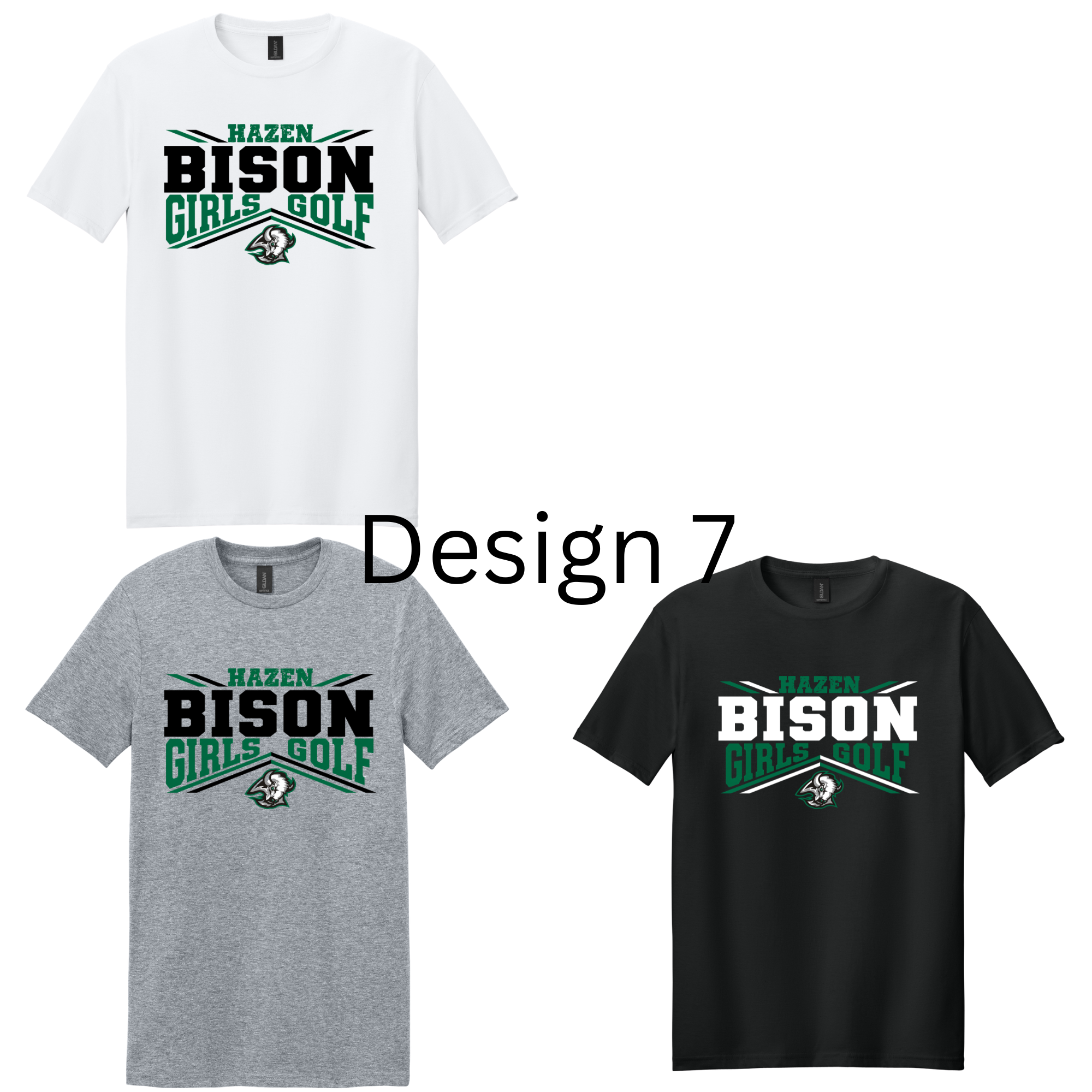 Girls Golf T-Shirts- Adult and Youth