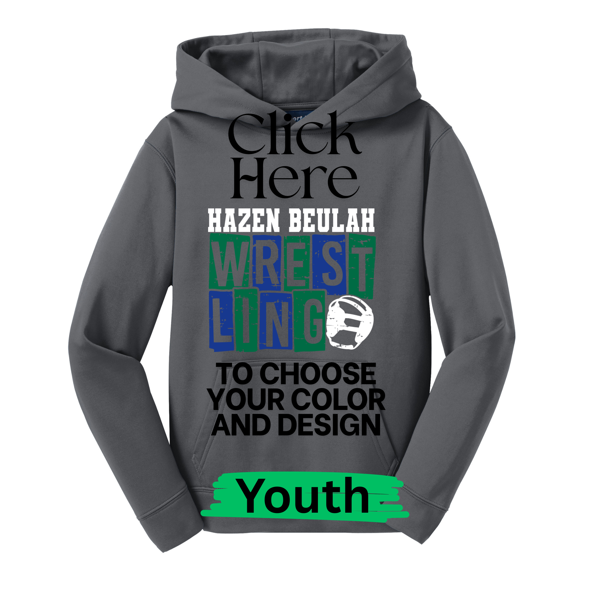 Wrestling Sport-Tek Sport-Wick- Designs- Youth