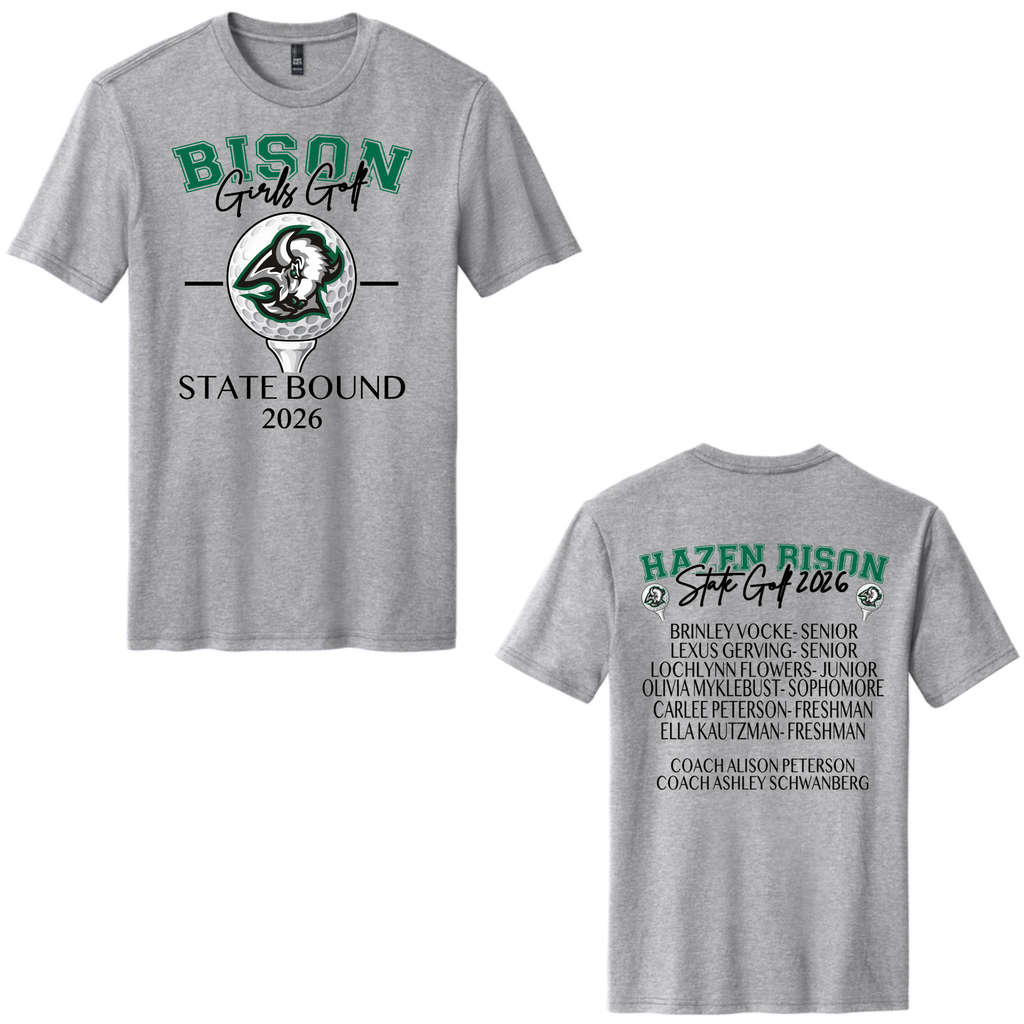 State Girls Golf Shirts