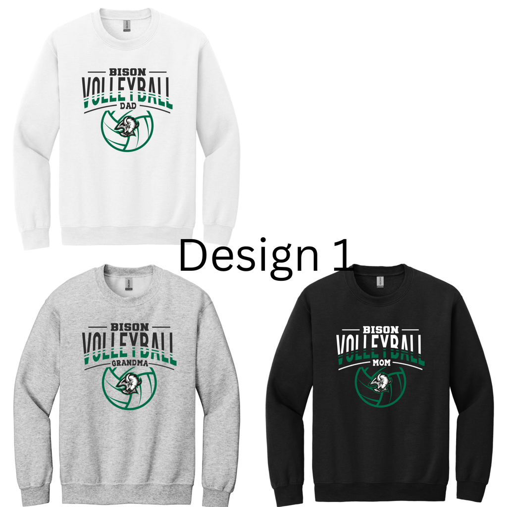 Volleyball Family Crewnecks