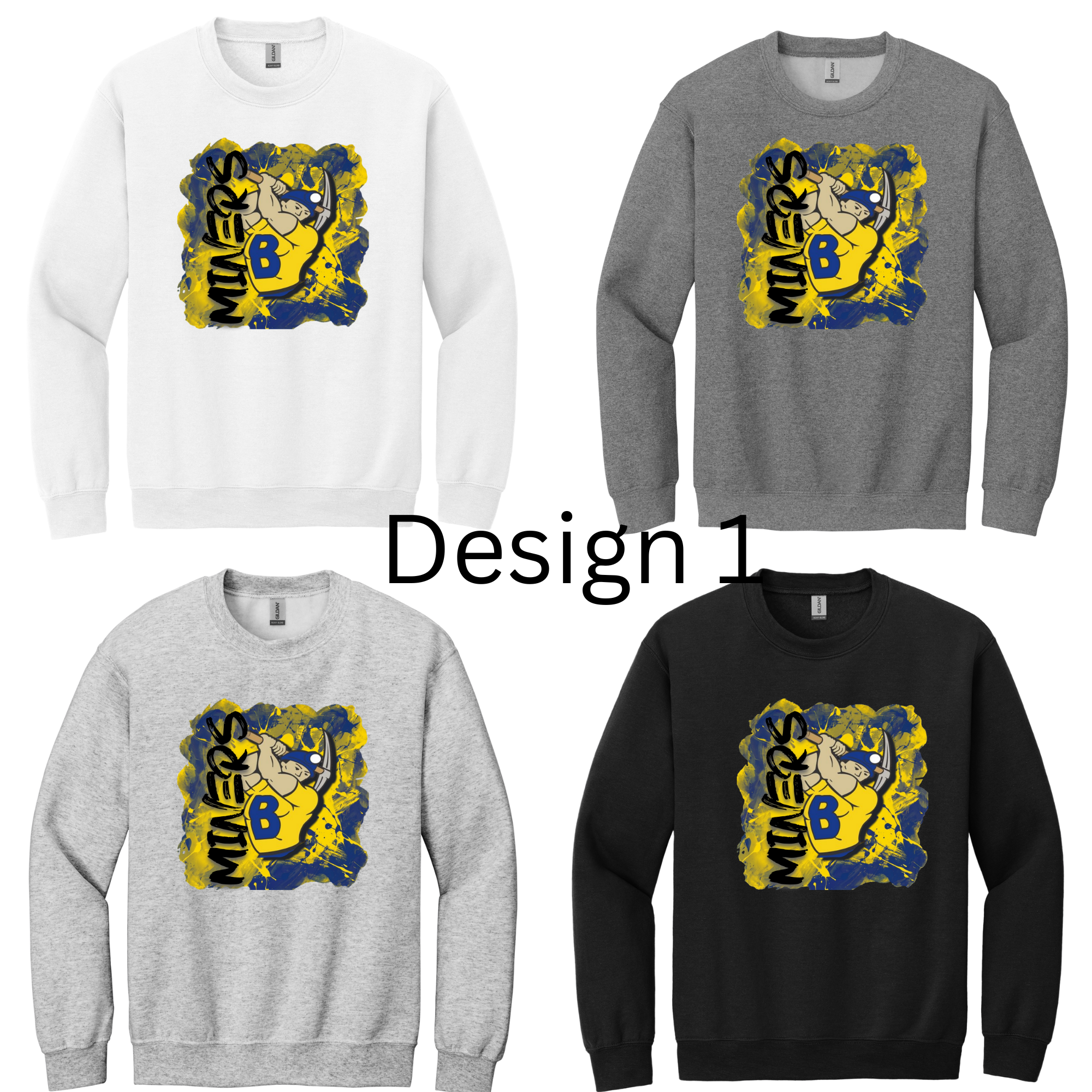 Crewneck Beulah Miners