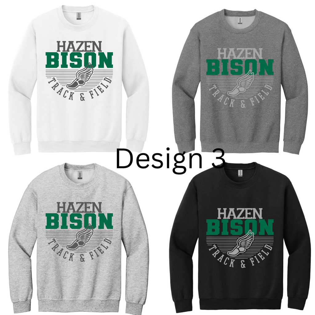 Crewneck Bison Track