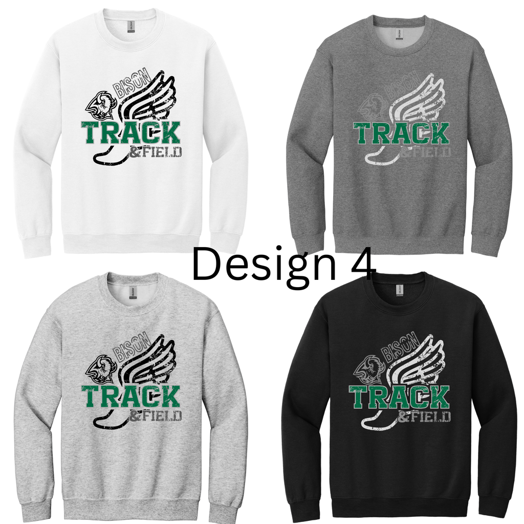Crewneck Bison Track