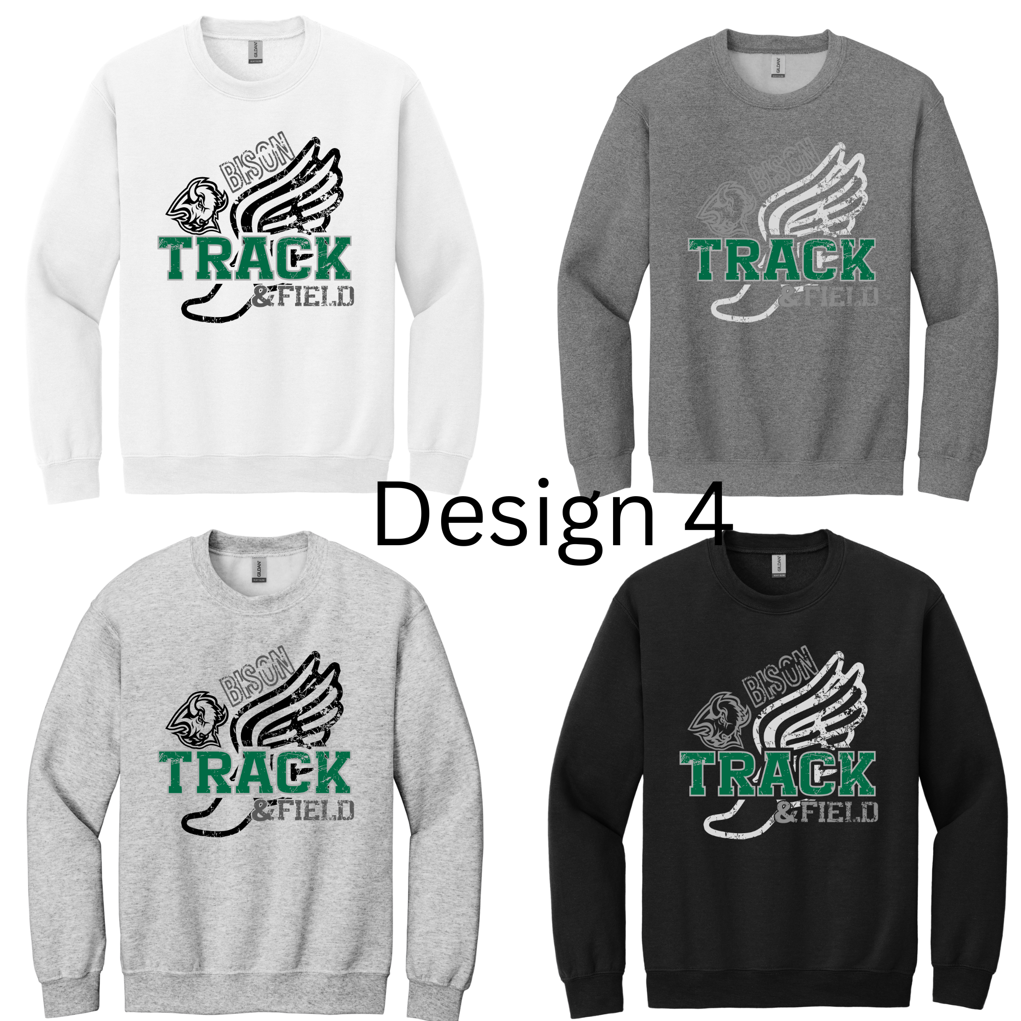 Crewneck Bison Track