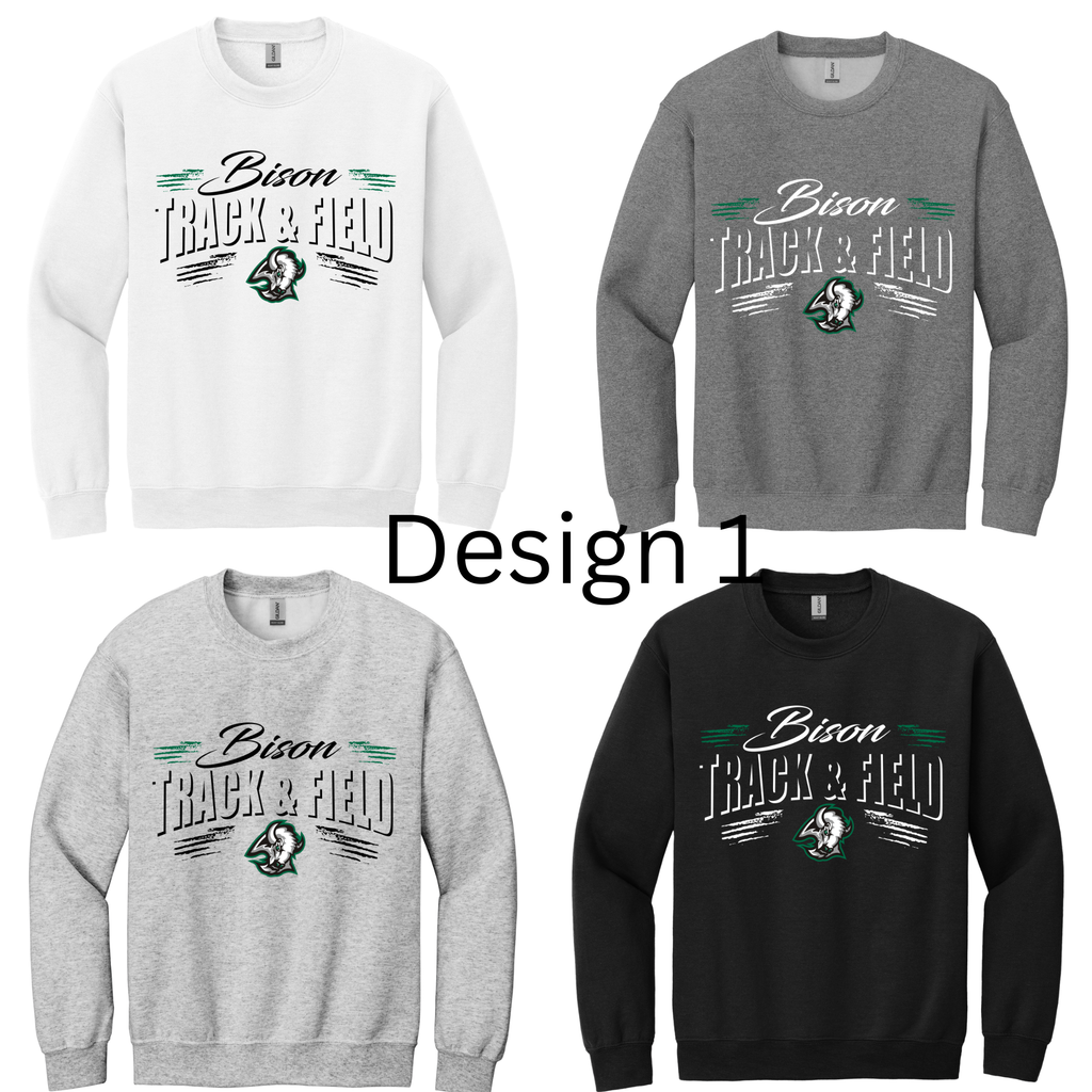 Crewneck Bison Track