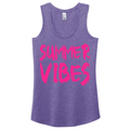 Summer Vibes Purple District® Women’s Perfect Tri® Racerback Tank