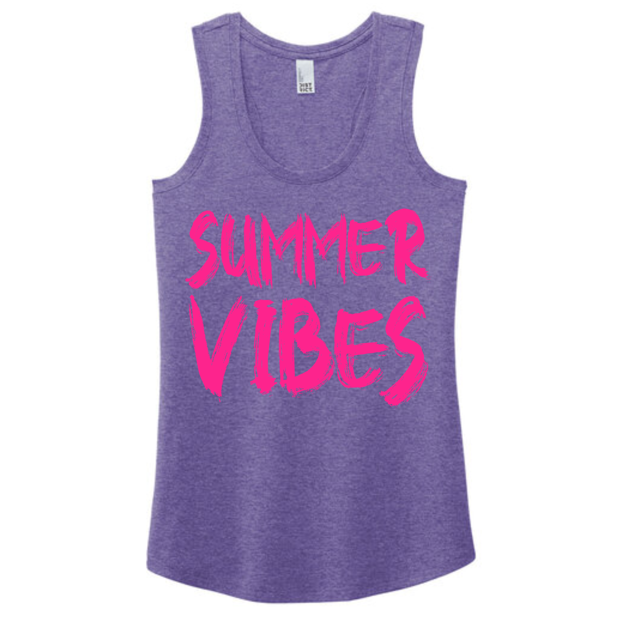 Summer Vibes Purple District® Women’s Perfect Tri® Racerback Tank