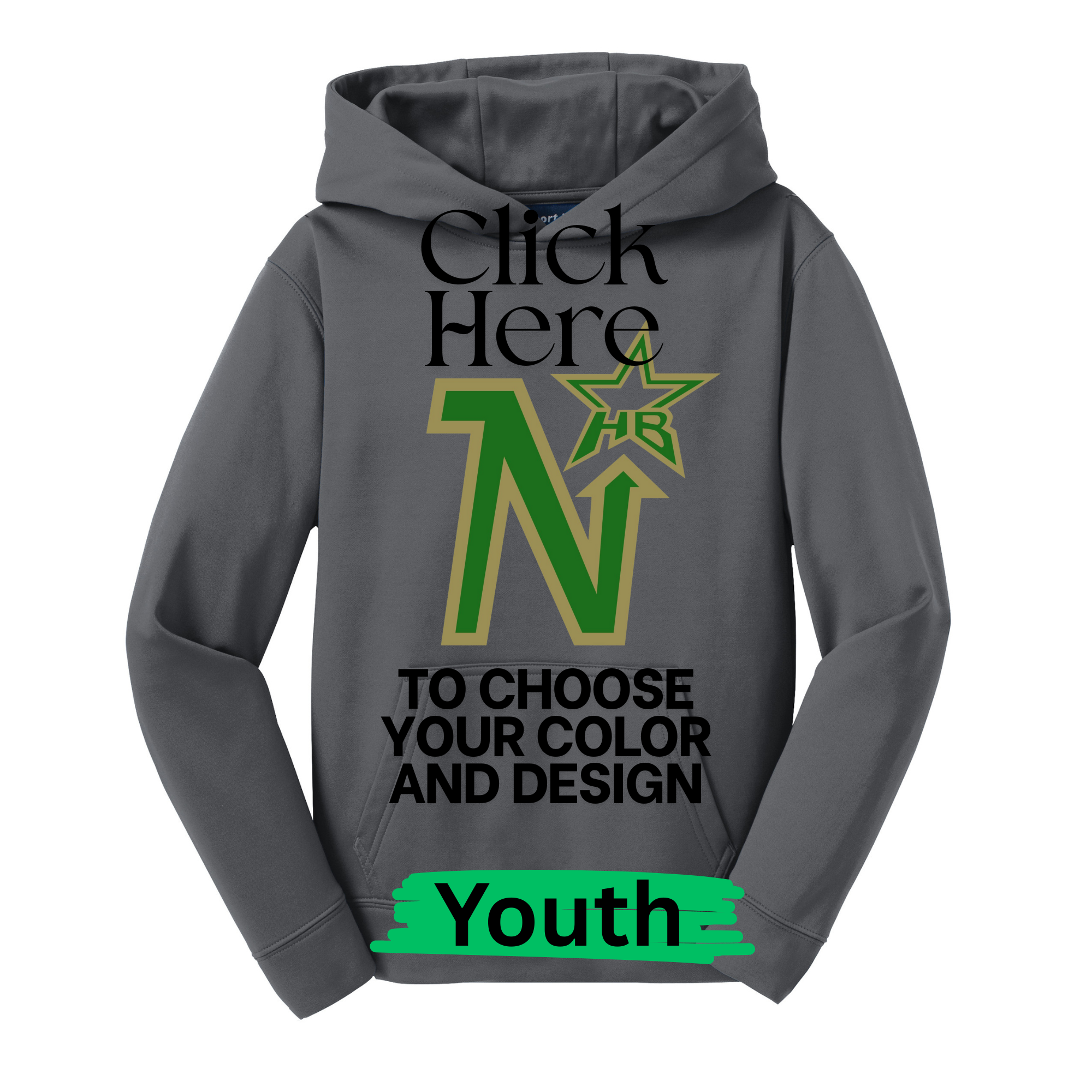 Sport-Tek Sport-Wick- Hockey Designs- Youth